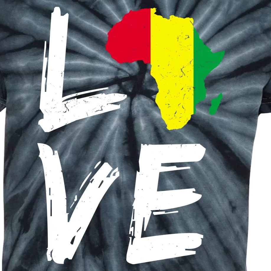 Love Africa Logo Kids Tie-Dye T-Shirt