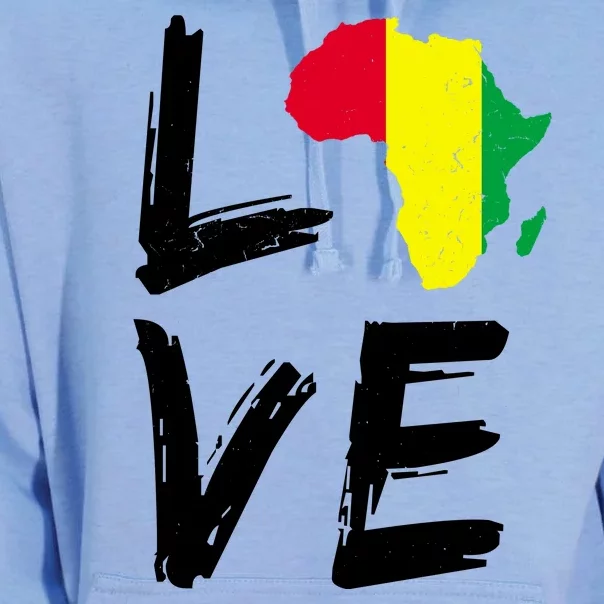 Love Africa Logo Unisex Surf Hoodie