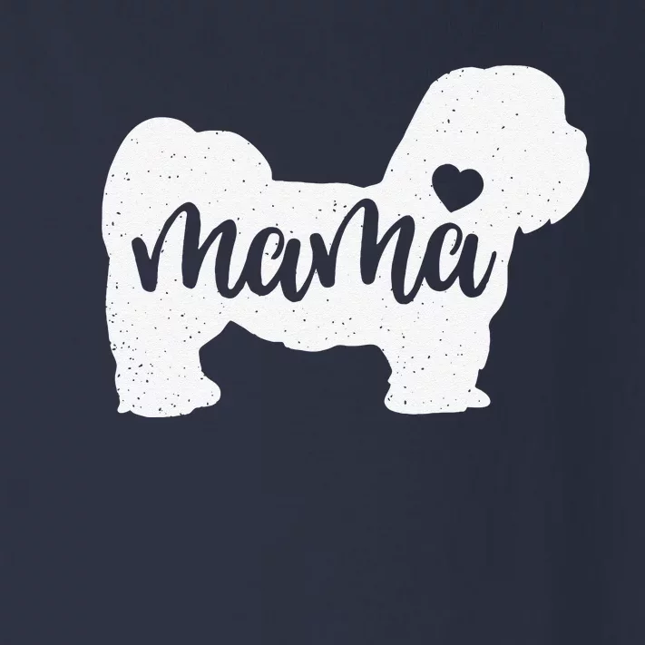 Lhasa Apso Mama Mom Dog Cute Mothers Day Gift Toddler Long Sleeve Shirt