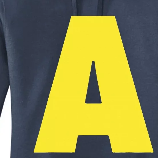 Letter A Matching Halloween Costume Women's Pullover Hoodie