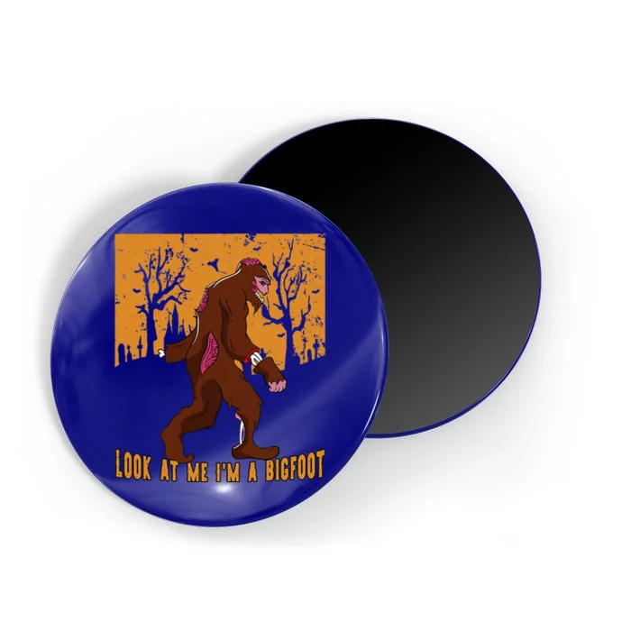 Look At Me Im A Bigfoot Halloween Costume Bigfoot Gift Funny Magnet