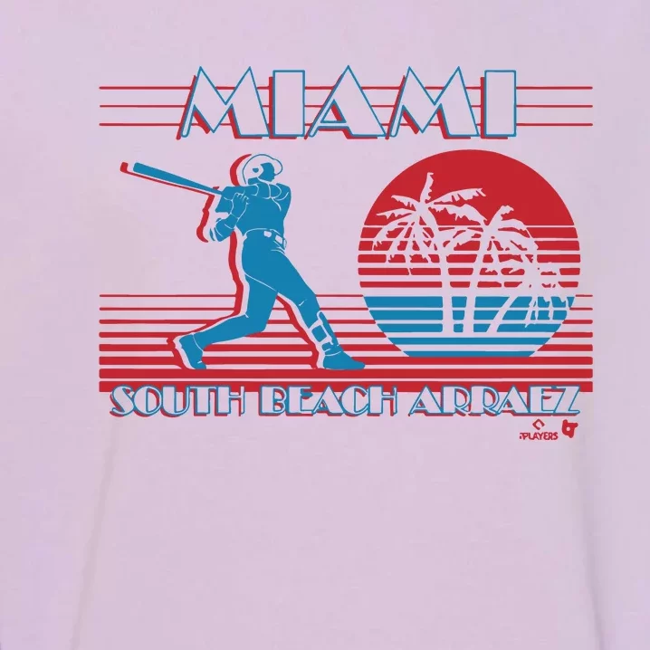 Luis Arraez Miami South Beach Arraez Garment-Dyed Sweatshirt