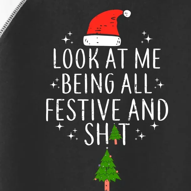 Look At Me Being All Festive Toddler Fine Jersey T-Shirt