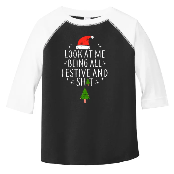 Look At Me Being All Festive Toddler Fine Jersey T-Shirt