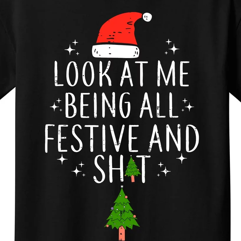 Look At Me Being All Festive Kids T-Shirt