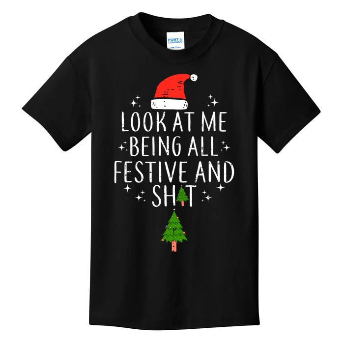 Look At Me Being All Festive Kids T-Shirt