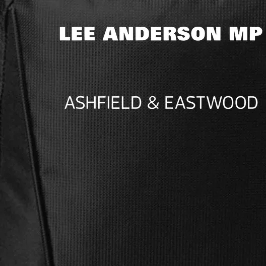 Lee Anderson Mp Ashfield & Eastwood City Backpack