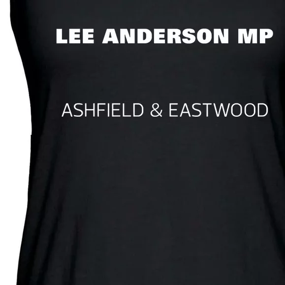 Lee Anderson Mp Ashfield And Eastwood Ladies Essential Flowy Tank