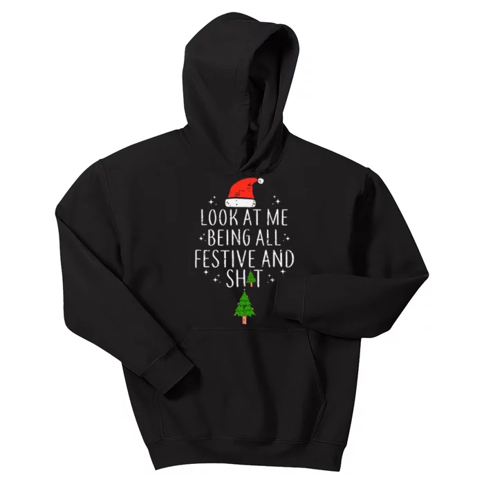 Look At Me Being All Festive Kids Hoodie