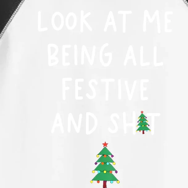 Look At Me Being All Festive Toddler Fine Jersey T-Shirt