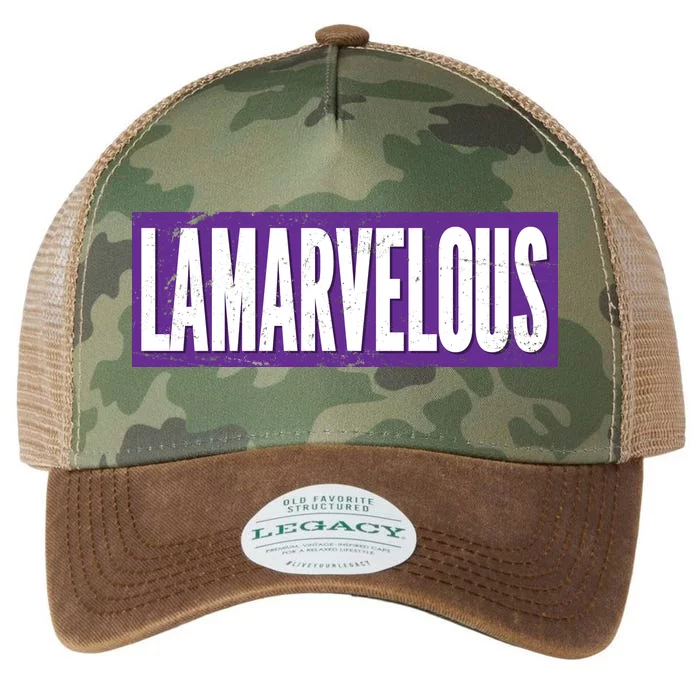 Lamarvalous Baltimore Football Legacy Tie Dye Trucker Hat