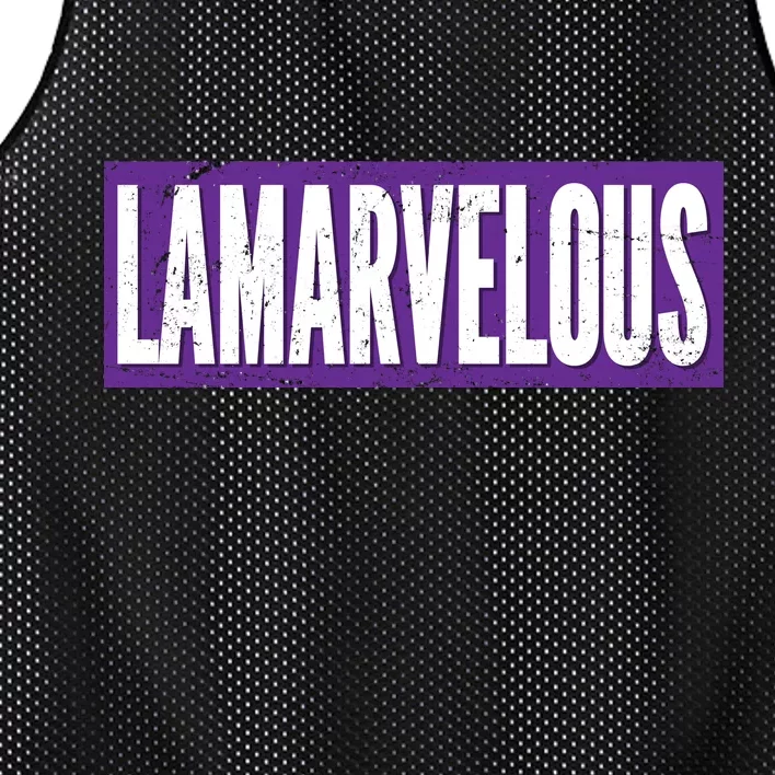 Lamarvalous Baltimore Football Mesh Reversible Basketball Jersey Tank