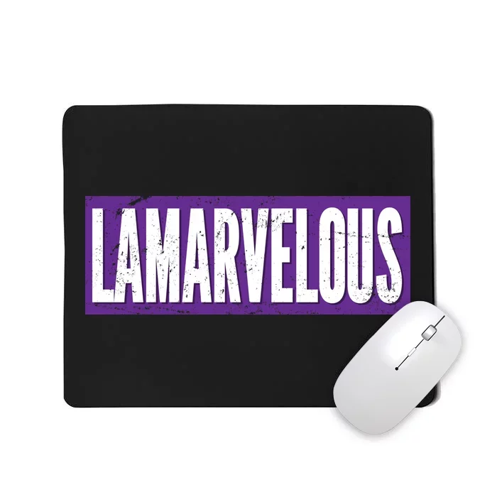 Lamarvalous Baltimore Football Mousepad