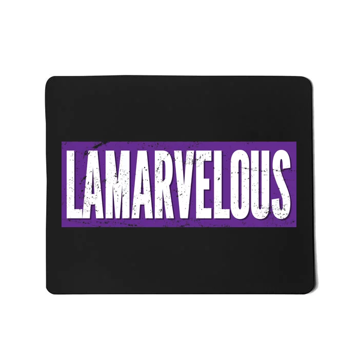 Lamarvalous Baltimore Football Mousepad