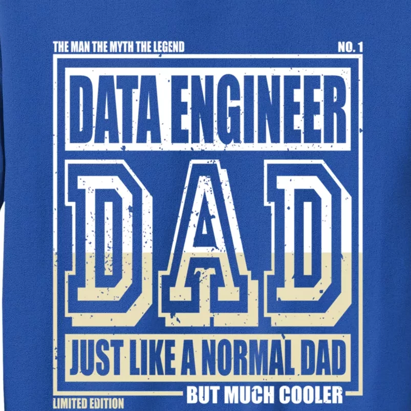 Like A Normal Dad Father Data Engineer Cute Gift Tall Sweatshirt