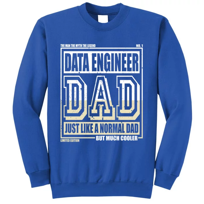 Like A Normal Dad Father Data Engineer Cute Gift Tall Sweatshirt