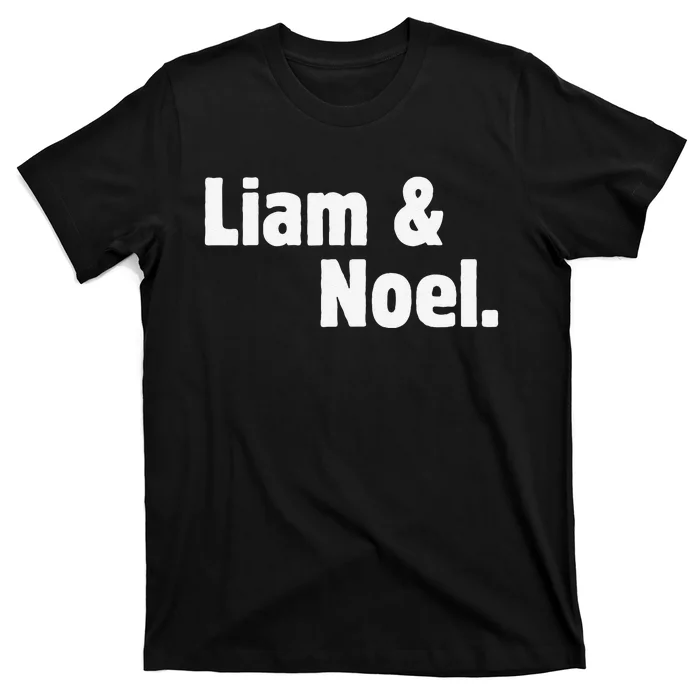 Liam And Noel Names Throwback Retro 90s Boy Girl T-Shirt