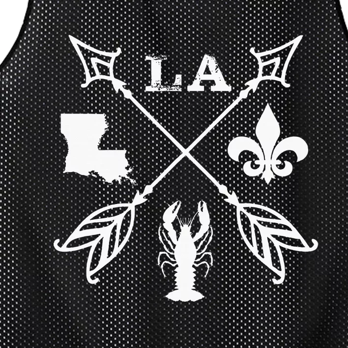 Louisiana Arrow New Orleans Mardi Gras Mesh Reversible Basketball Jersey Tank