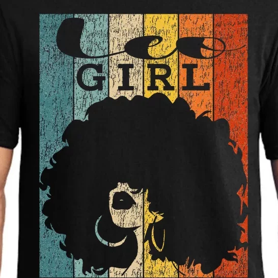 Leo Afro Natural Hair Diva Black Woman Zodiac Pajama Set