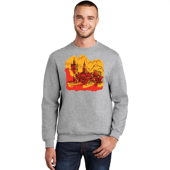 Landmark Charles Bridge Tall Sweatshirt