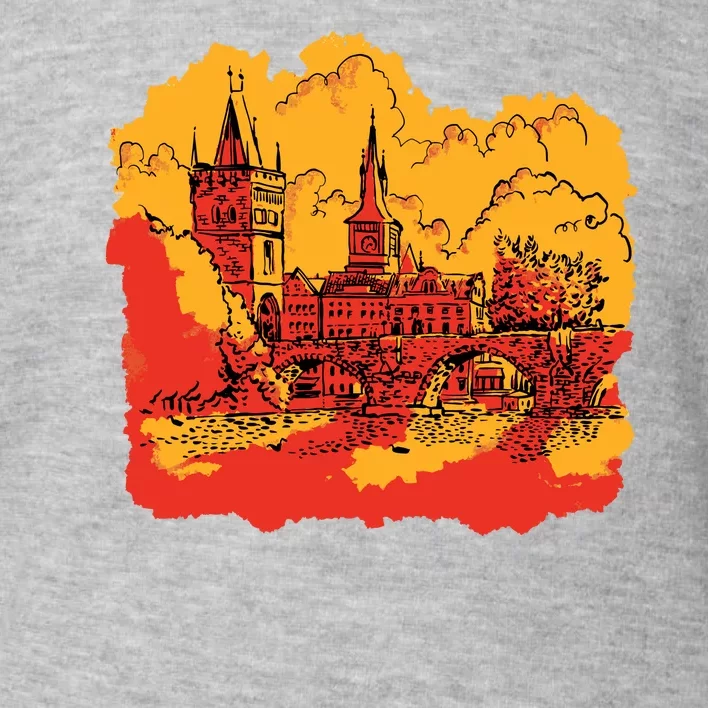 Landmark Charles Bridge Toddler Sweatshirt