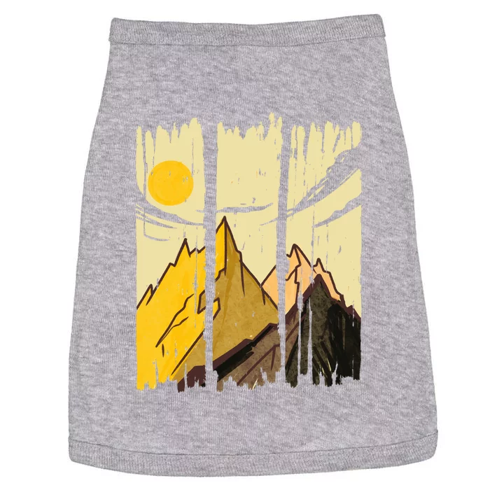 Landscape Sunset Mountain Doggie Tank