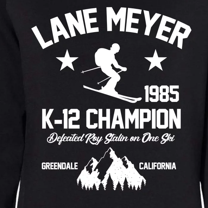 Lane Meyer 1985 K-12 Champion Womens California Wash Sweatshirt