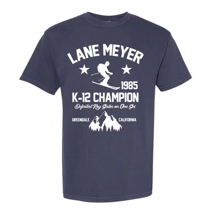 Lane Meyer 1985 K-12 Champion Garment-Dyed Heavyweight T-Shirt