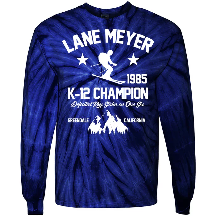 Lane Meyer 1985 K-12 Champion Tie-Dye Long Sleeve Shirt