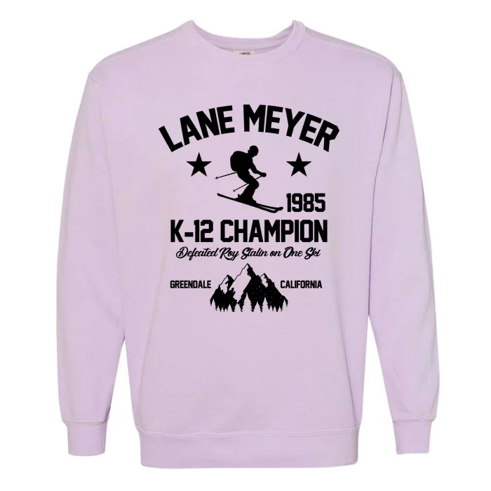 Lane Meyer 1985 K-12 Champion Garment-Dyed Sweatshirt