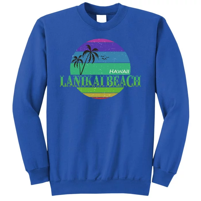 Lanikai Beach Tall Sweatshirt