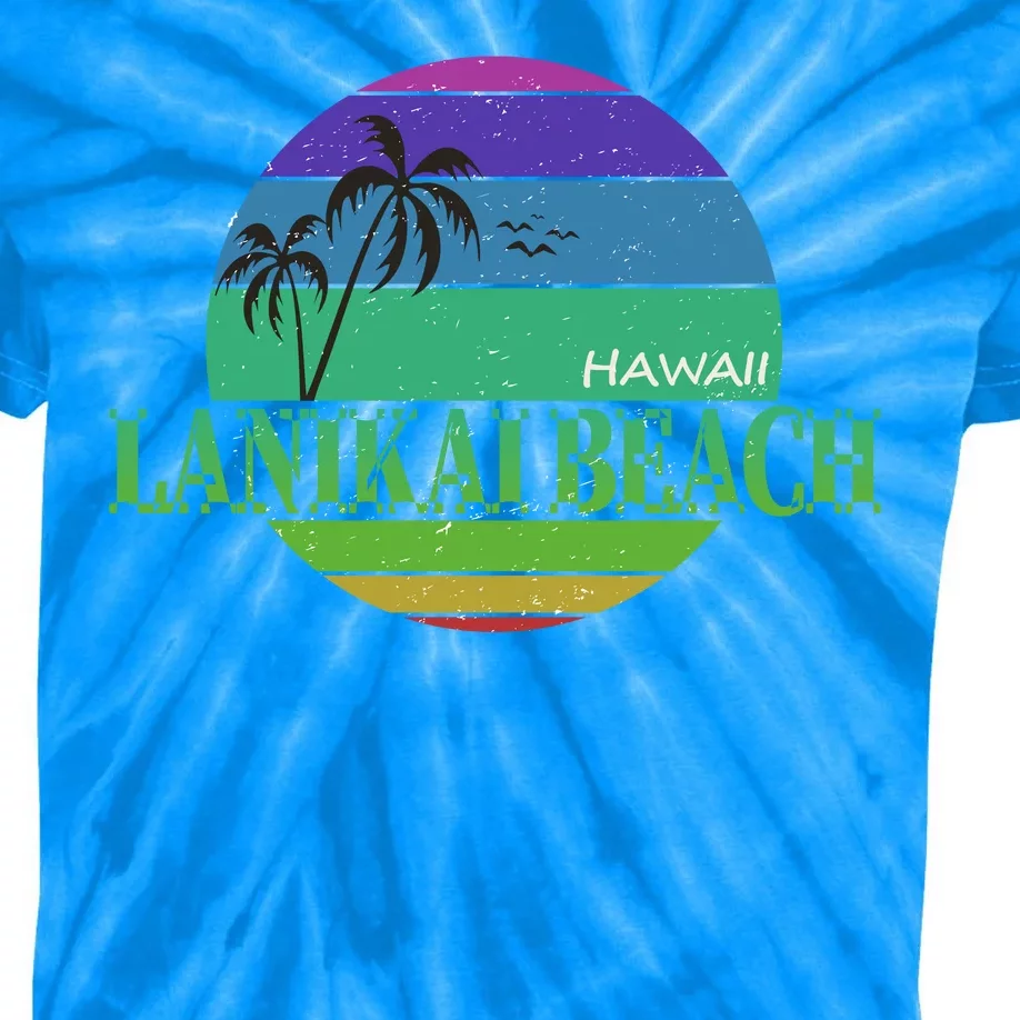 Lanikai Beach Kids Tie-Dye T-Shirt