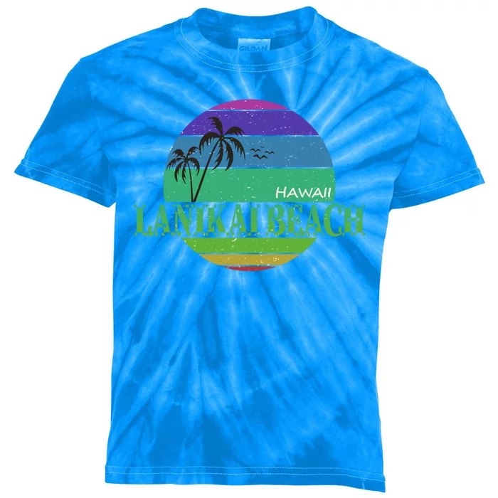 Lanikai Beach Kids Tie-Dye T-Shirt