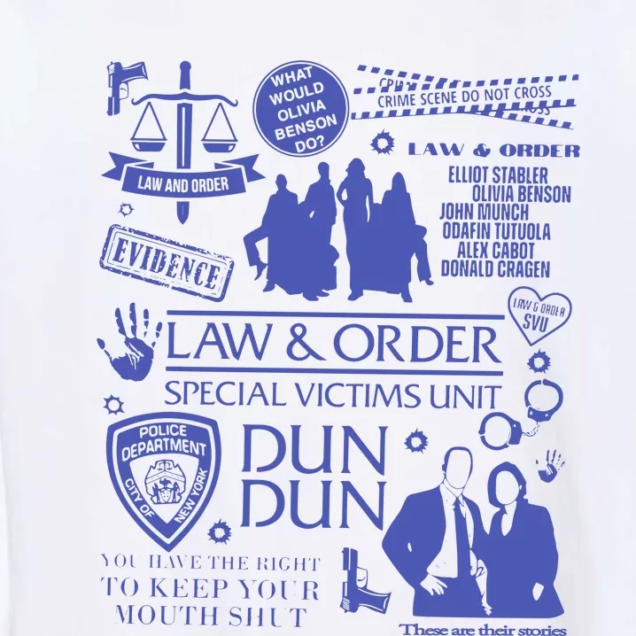 Law And Order Svu Garment-Dyed Sweatshirt