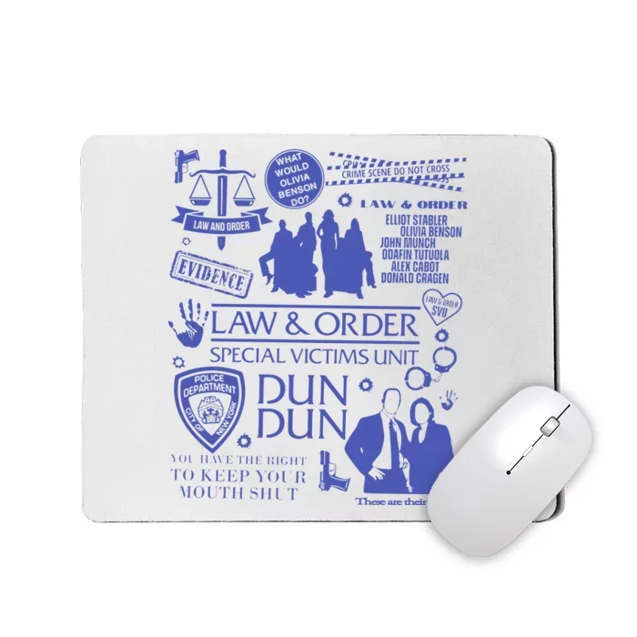 Law And Order Svu Mousepad