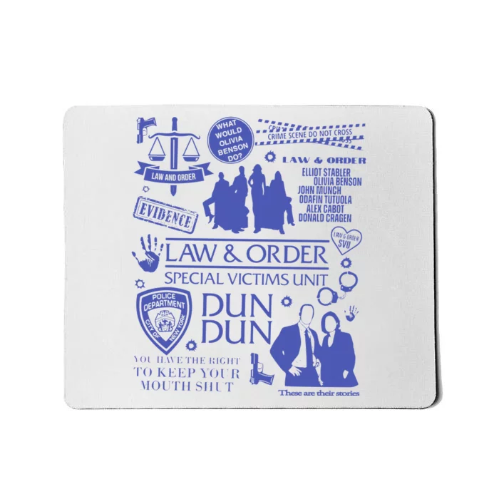 Law And Order Svu Mousepad