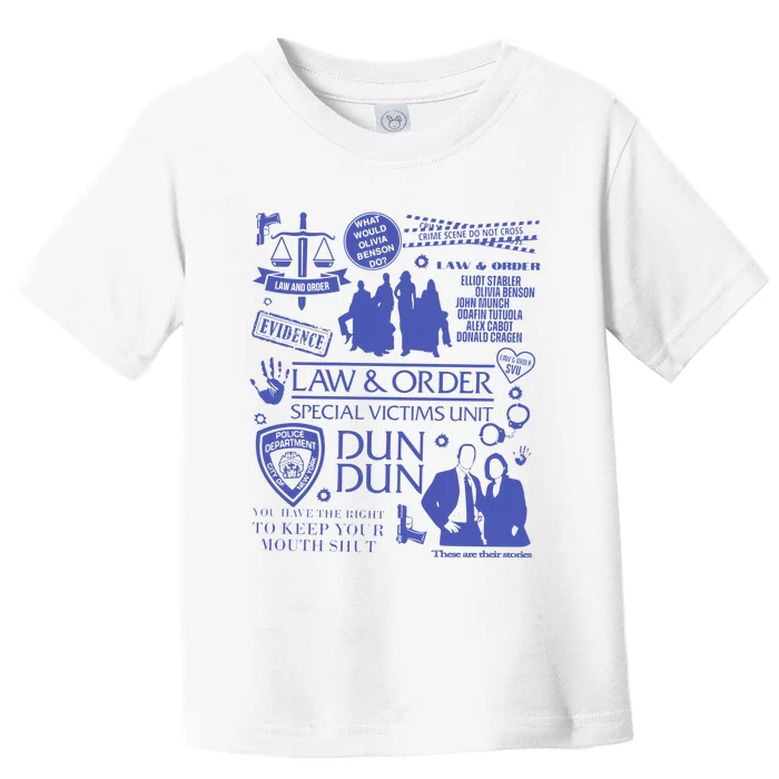 Law And Order Svu Toddler T-Shirt