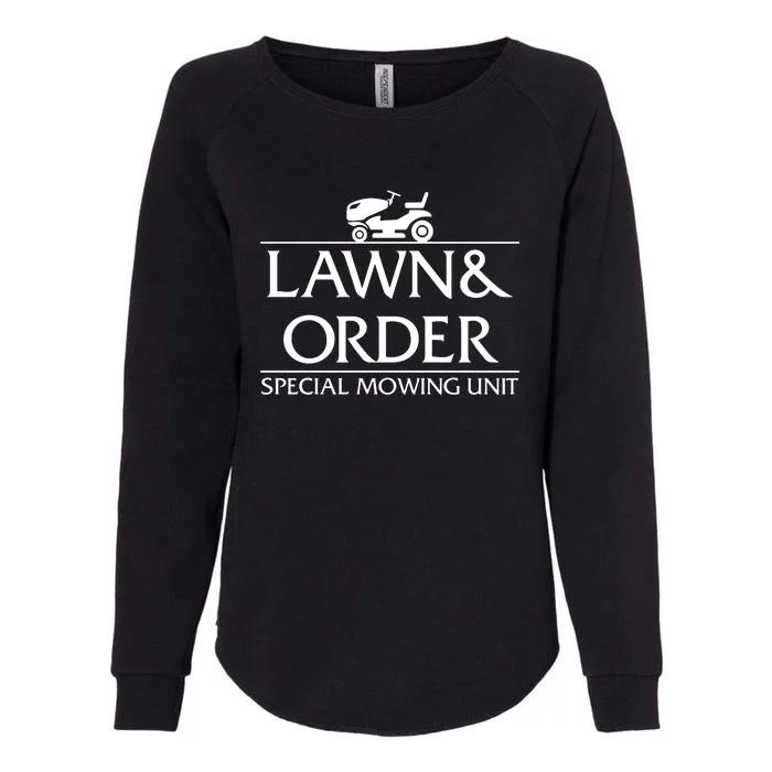 Lawn And Order Womens California Wash Sweatshirt