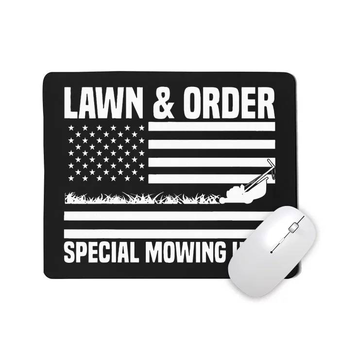 Lawn and order special mowing unit lawn mowing Mousepad