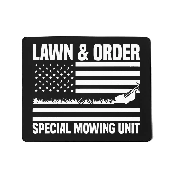 Lawn and order special mowing unit lawn mowing Mousepad