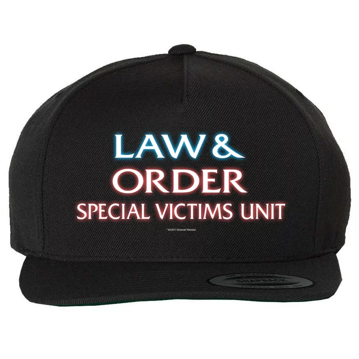 Law And Order: Special Victims Unit Funny Gift Wool Snapback Cap