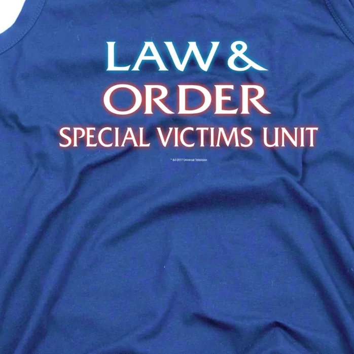 Law And Order: Special Victims Unit Funny Gift Tank Top