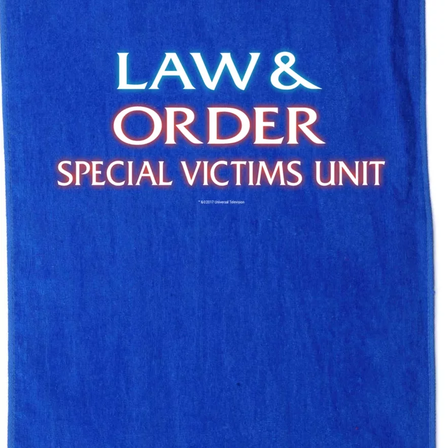 Law And Order: Special Victims Unit Funny Gift Platinum Collection Golf Towel