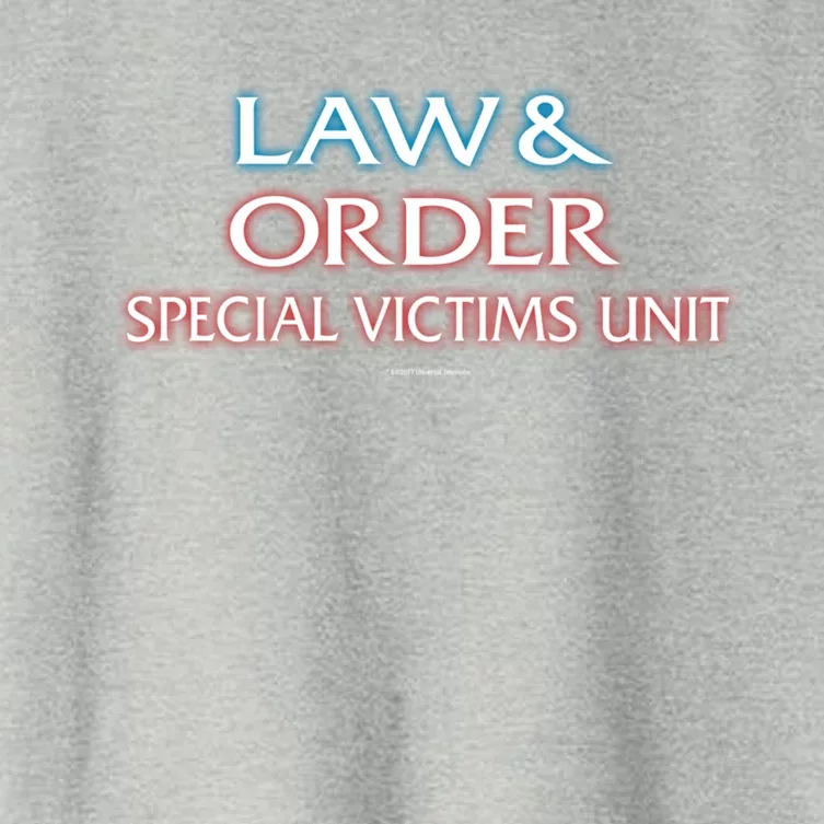 Law And Order: Special Victims Unit Funny Gift Women's Crop Top Tee