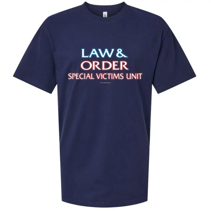 Law And Order: Special Victims Unit Funny Gift Sueded Cloud Jersey T-Shirt