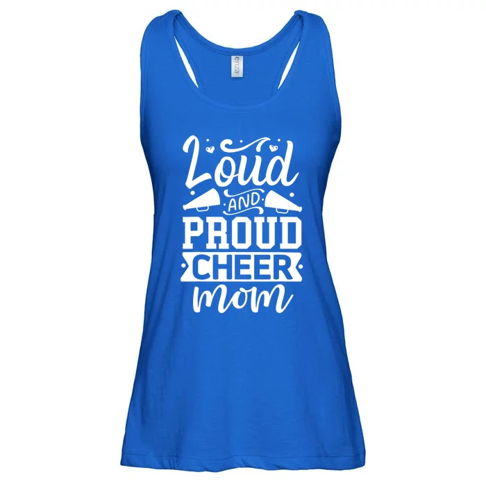 Loud And Proud Cheer Mom Cheerleader Gift Ladies Essential Flowy Tank