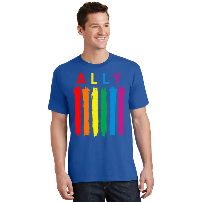 LGBT Ally Pride Rainbow Proud Ally T-Shirt