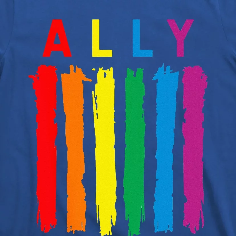 LGBT Ally Pride Rainbow Proud Ally T-Shirt