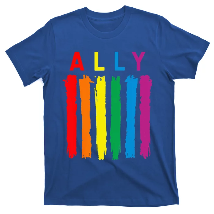 LGBT Ally Pride Rainbow Proud Ally T-Shirt