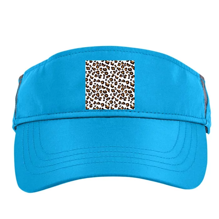 Leopard Animal Pattern Adult Drive Performance Visor